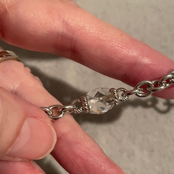 Judith Ripka Sterling Silver necklace - Picture 2 of 8